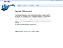 Tablet Screenshot of netcity.de